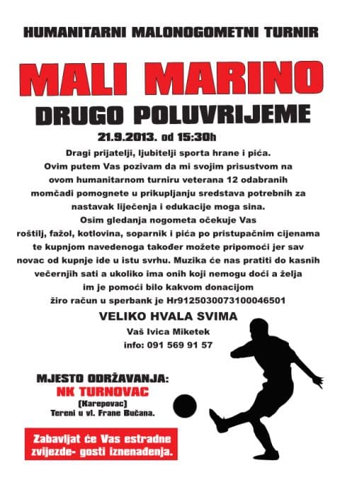 HUMANITARNI TURNIR